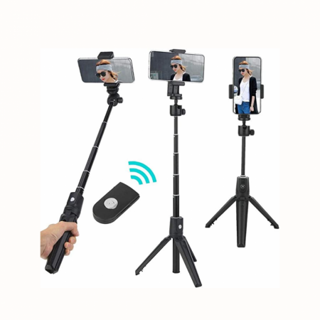 Tripé para bastão de selfie
